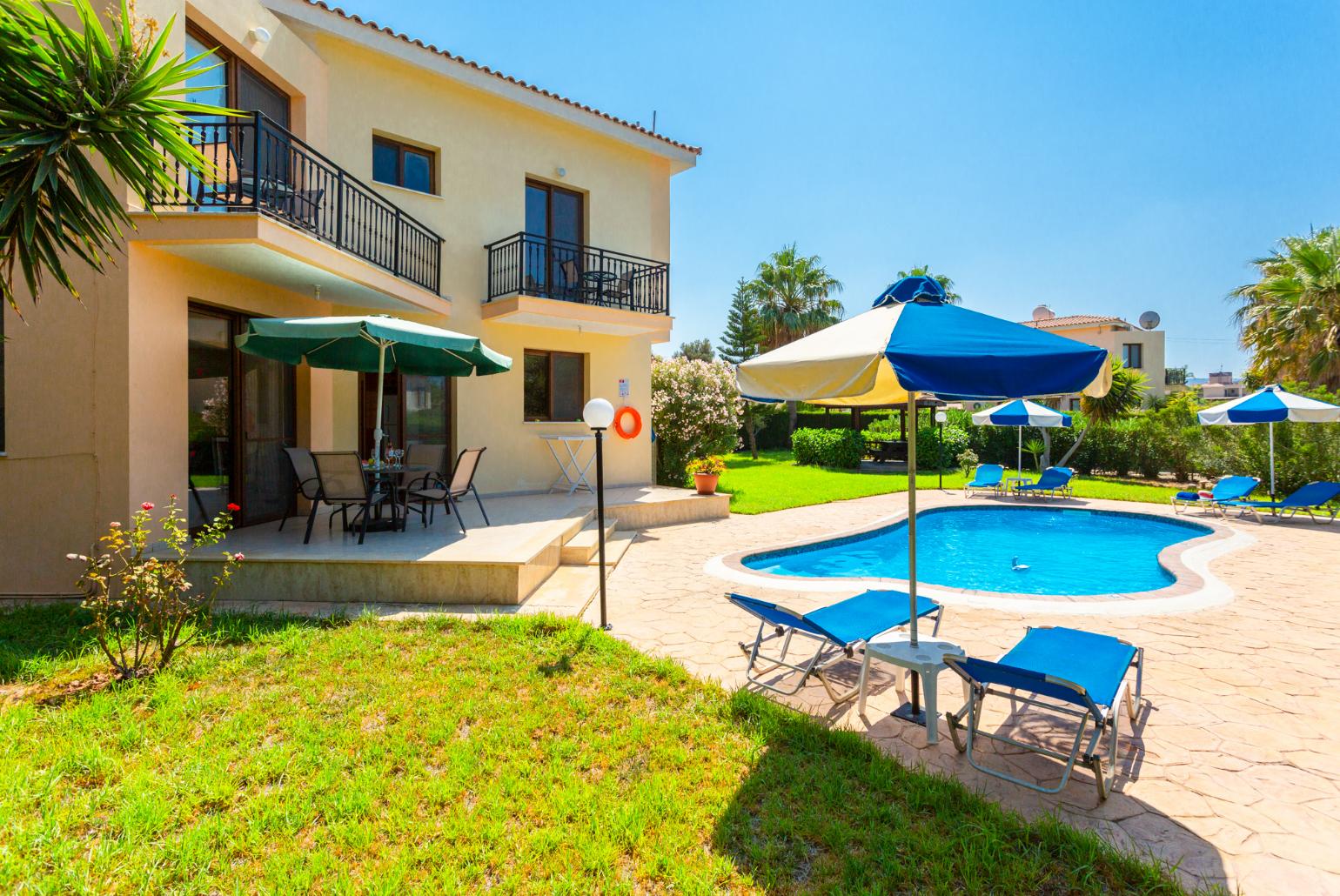 Beautiful villa with private pool, terrace, and garden