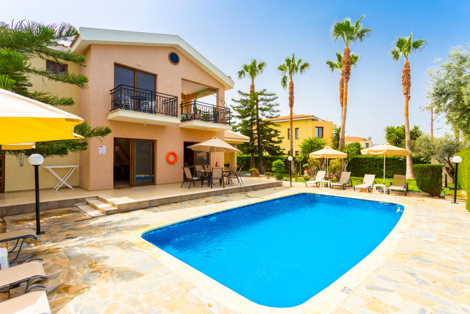 Beautiful villa with private pool, terrace, and garden