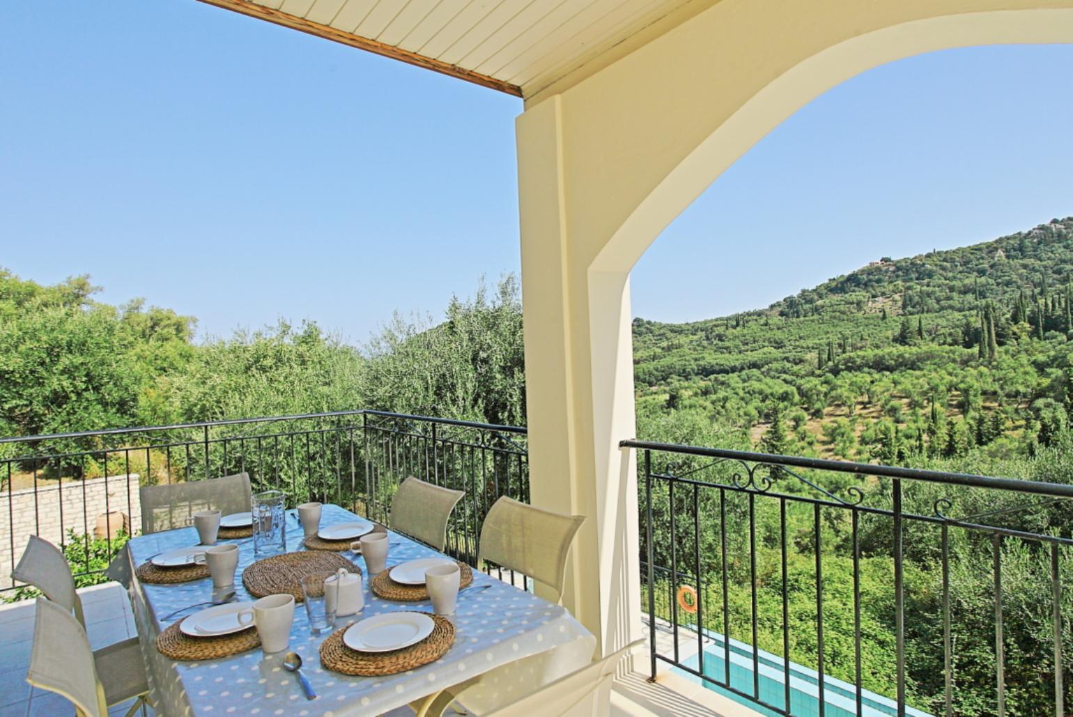 Balcony with views