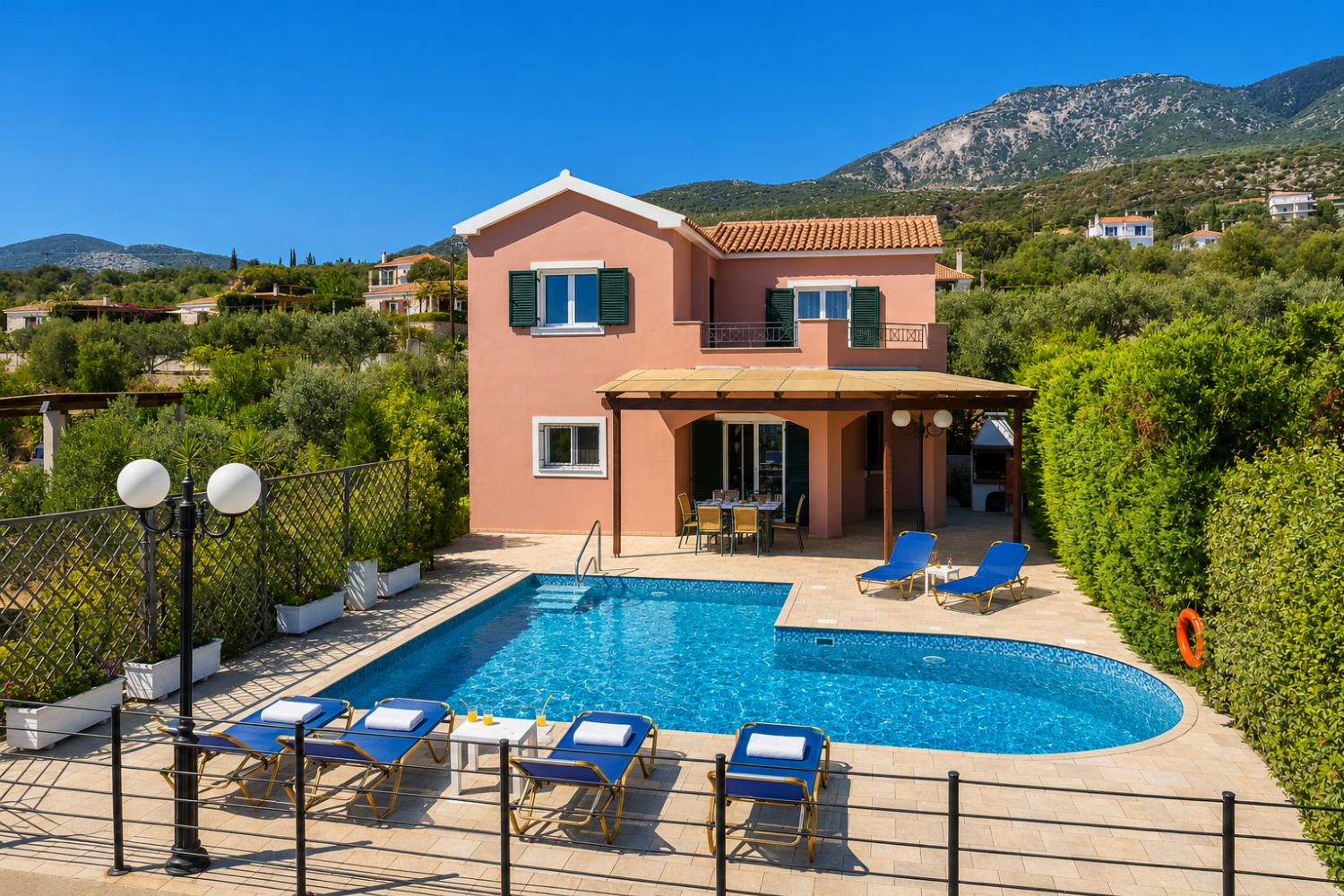 Beautiful villa with private pool and terrace with sea views