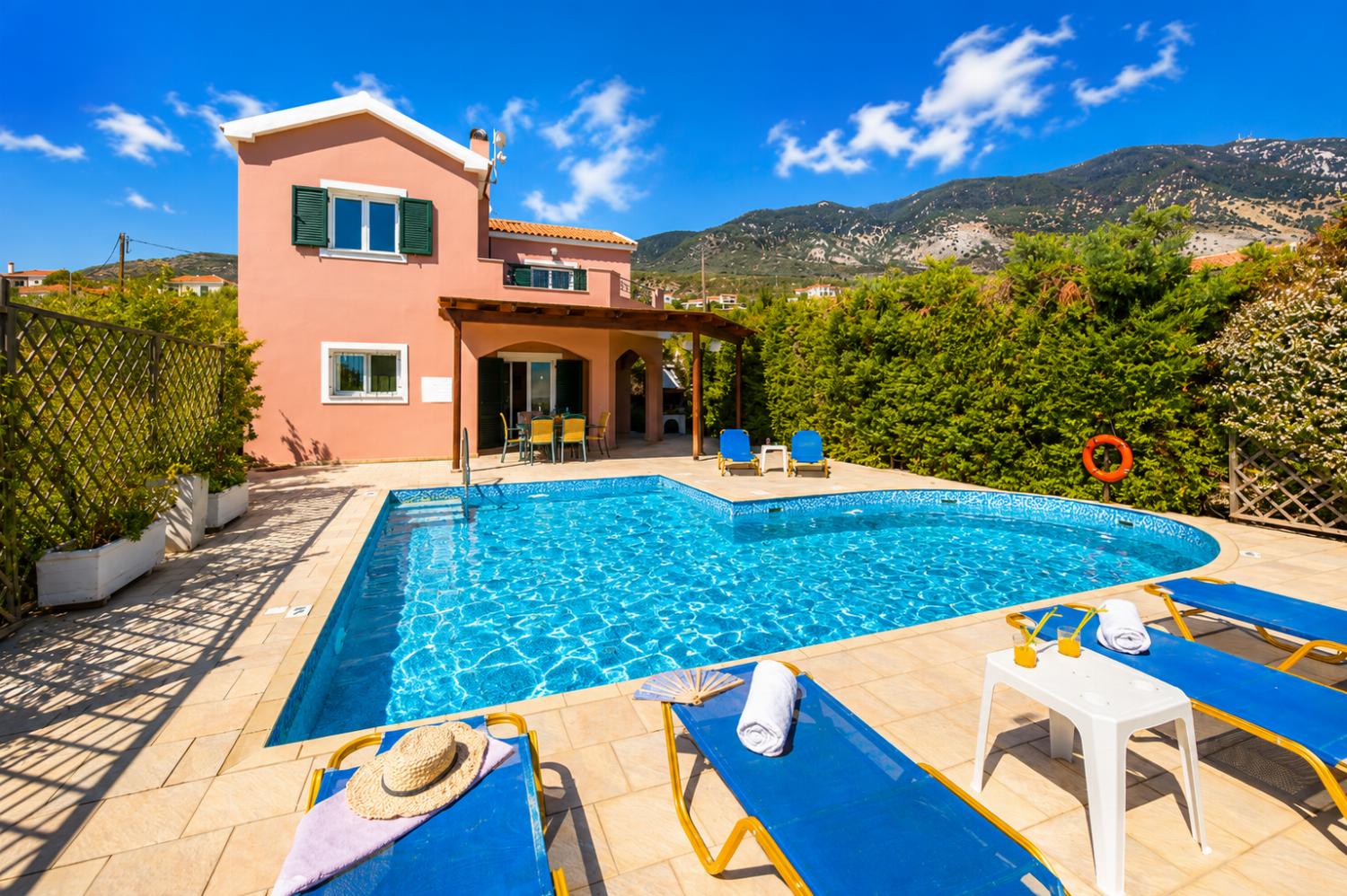 Beautiful villa with private pool and terrace with sea views
