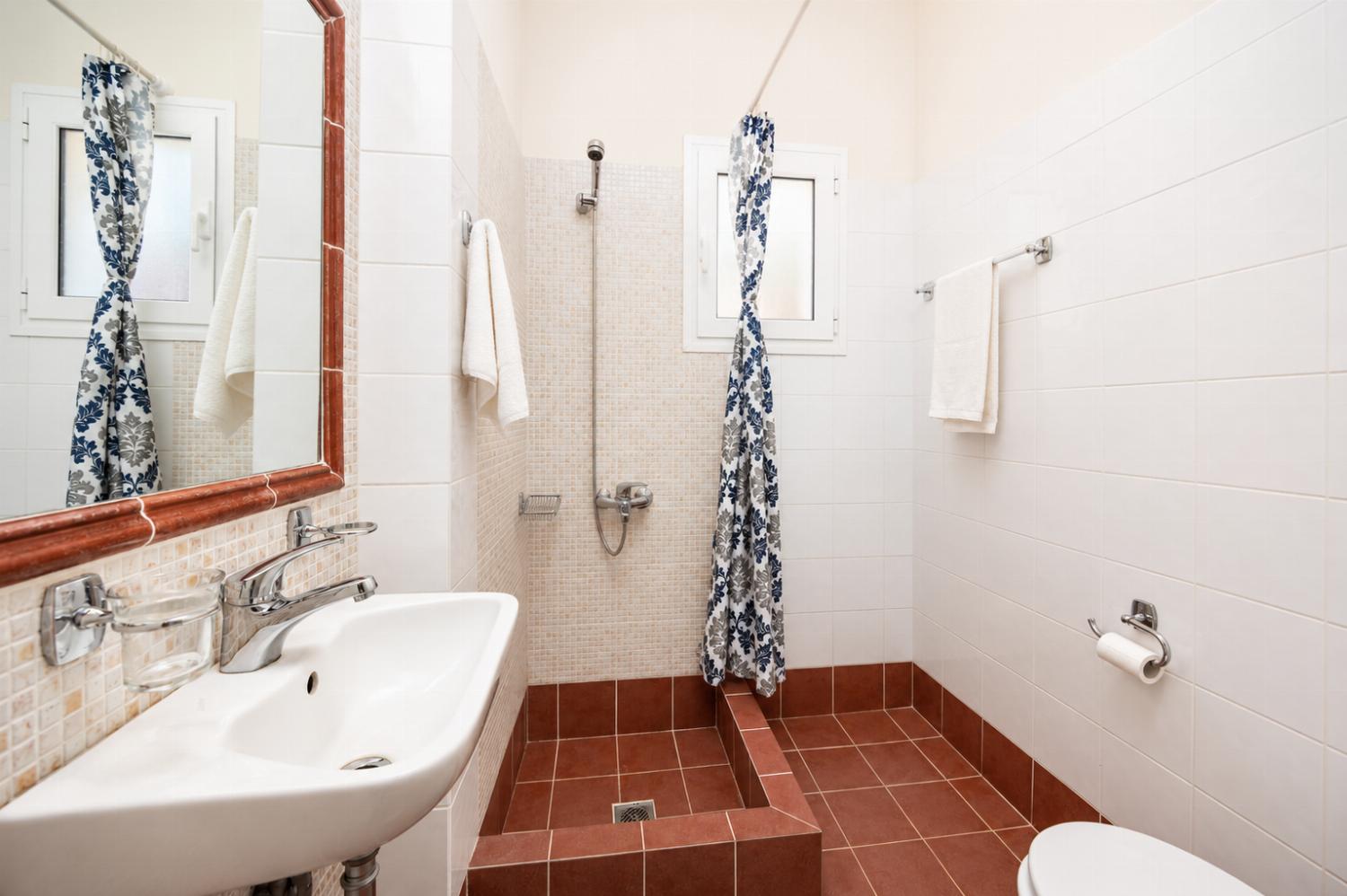 Family bathroom with shower