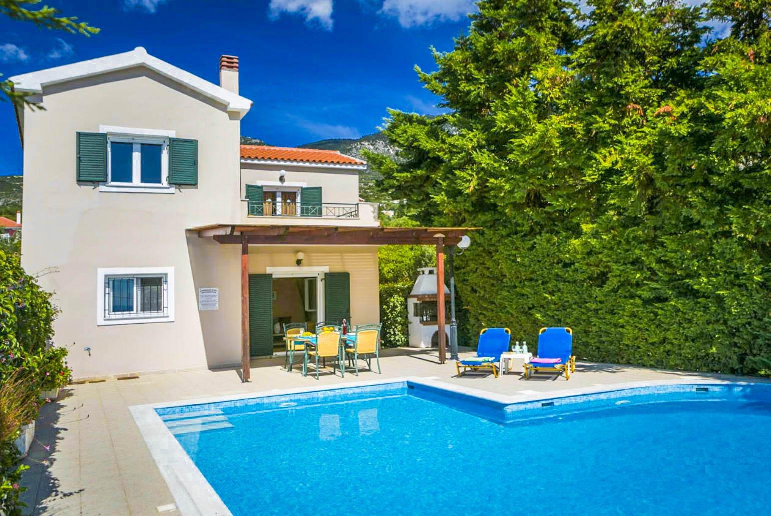 ,Beautiful villa with private pool and terrace