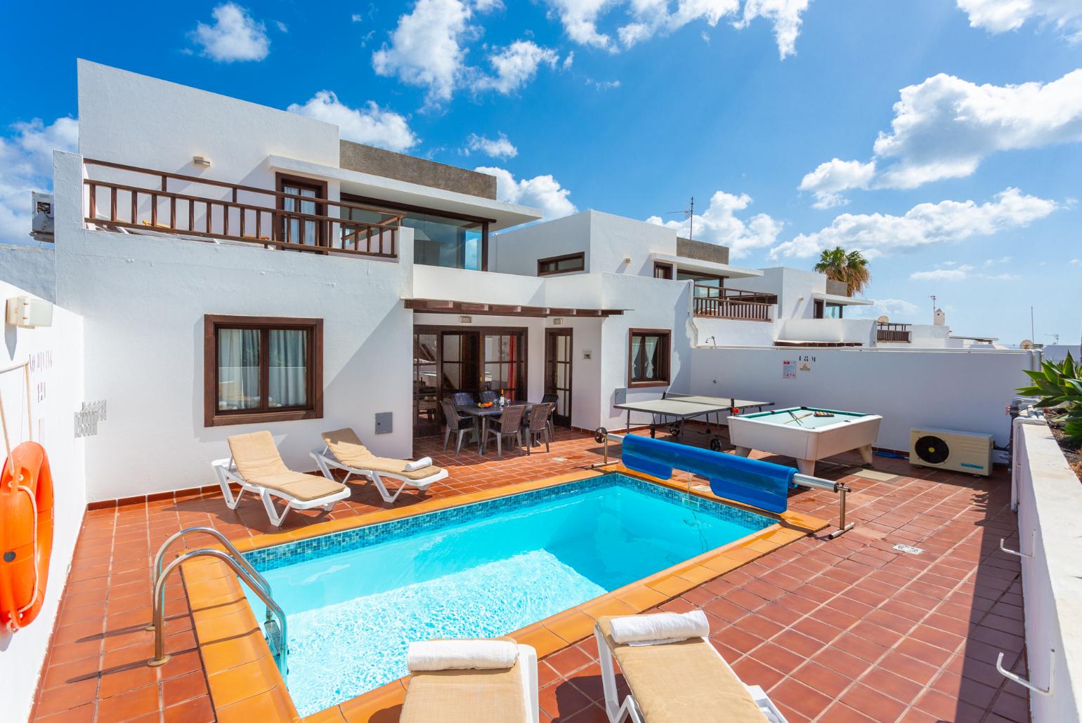 ,Beautiful villa with private pool and terrace