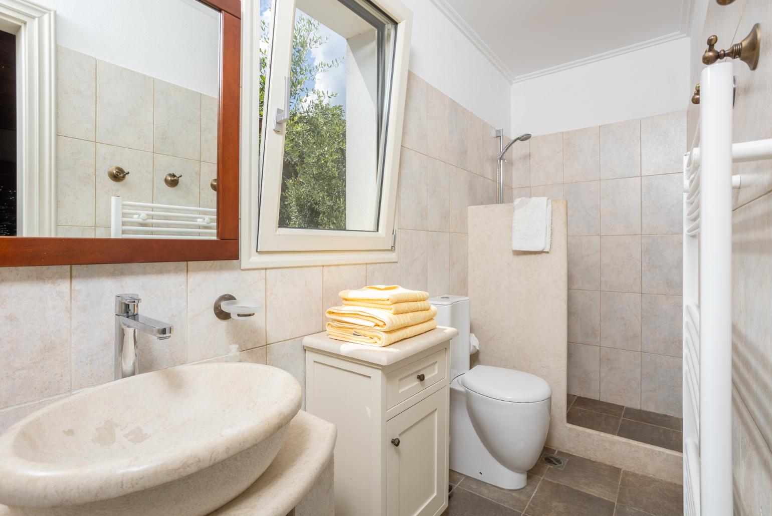 Family bathroom with shower