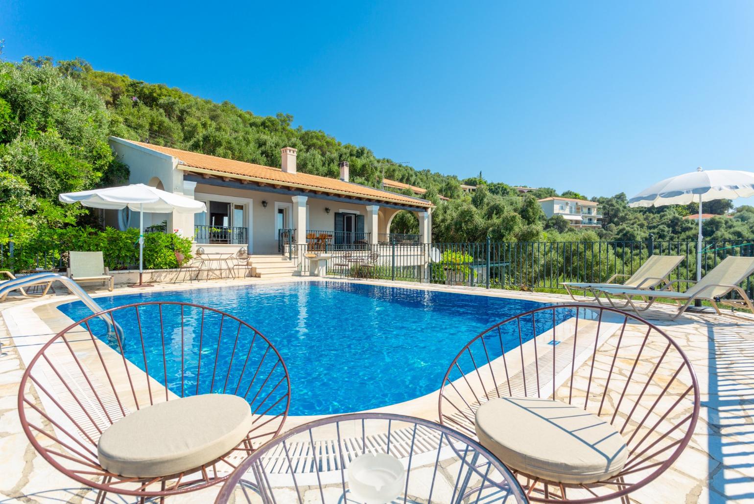 Beautiful villa with private pool and terrace