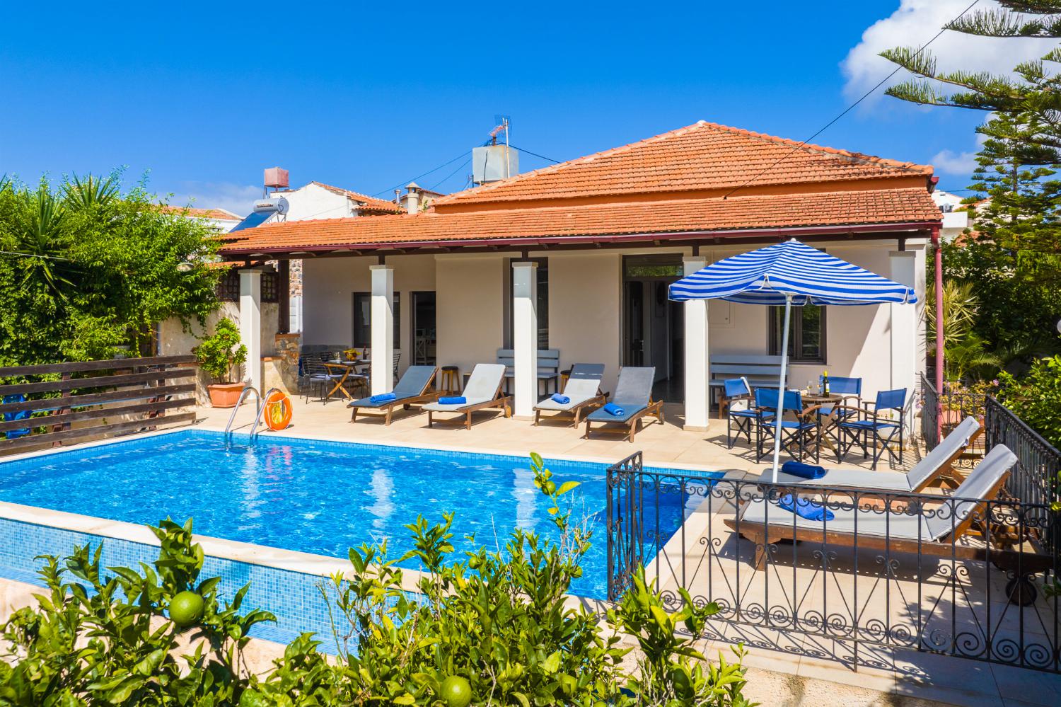 Beautiful villa with private pool, terrace, and garden