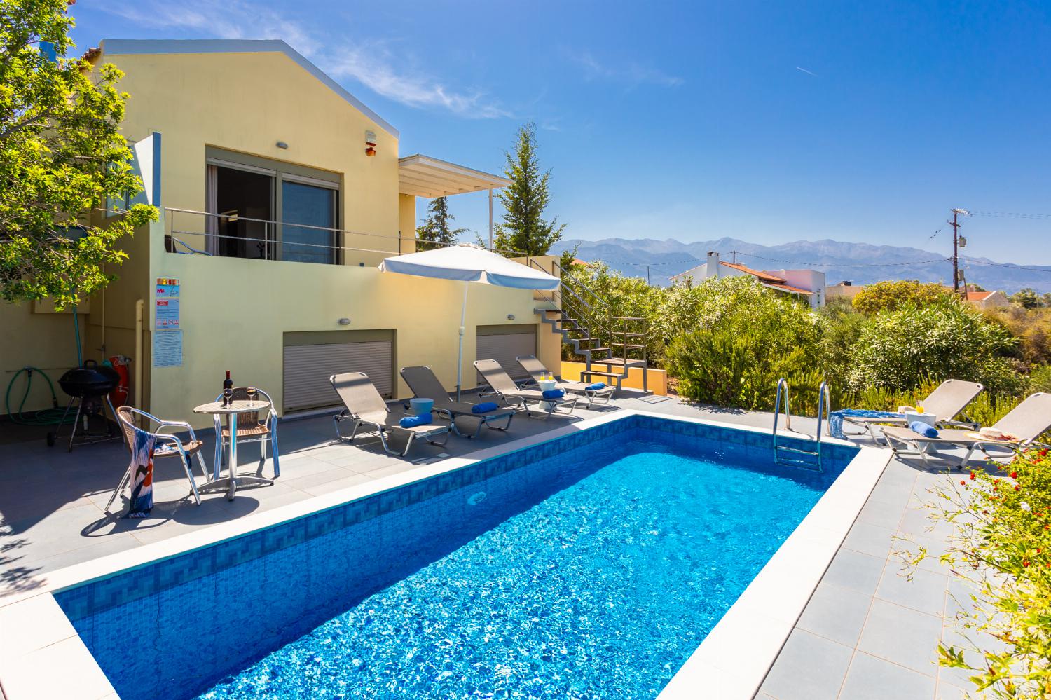 Beautiful villa with private pool, terrace, and garden