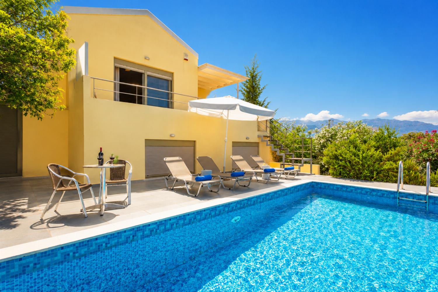 Beautiful villa with private pool, terrace, and garden