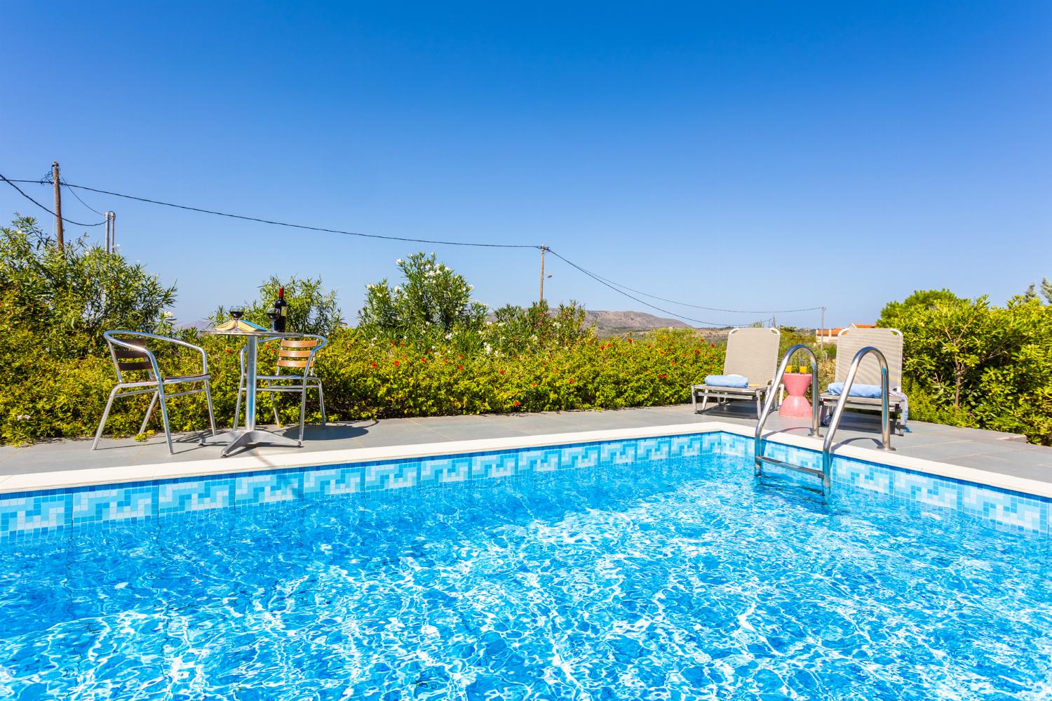 Private pool and terrace