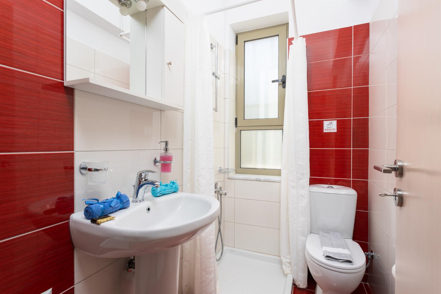 Family bathroom with shower