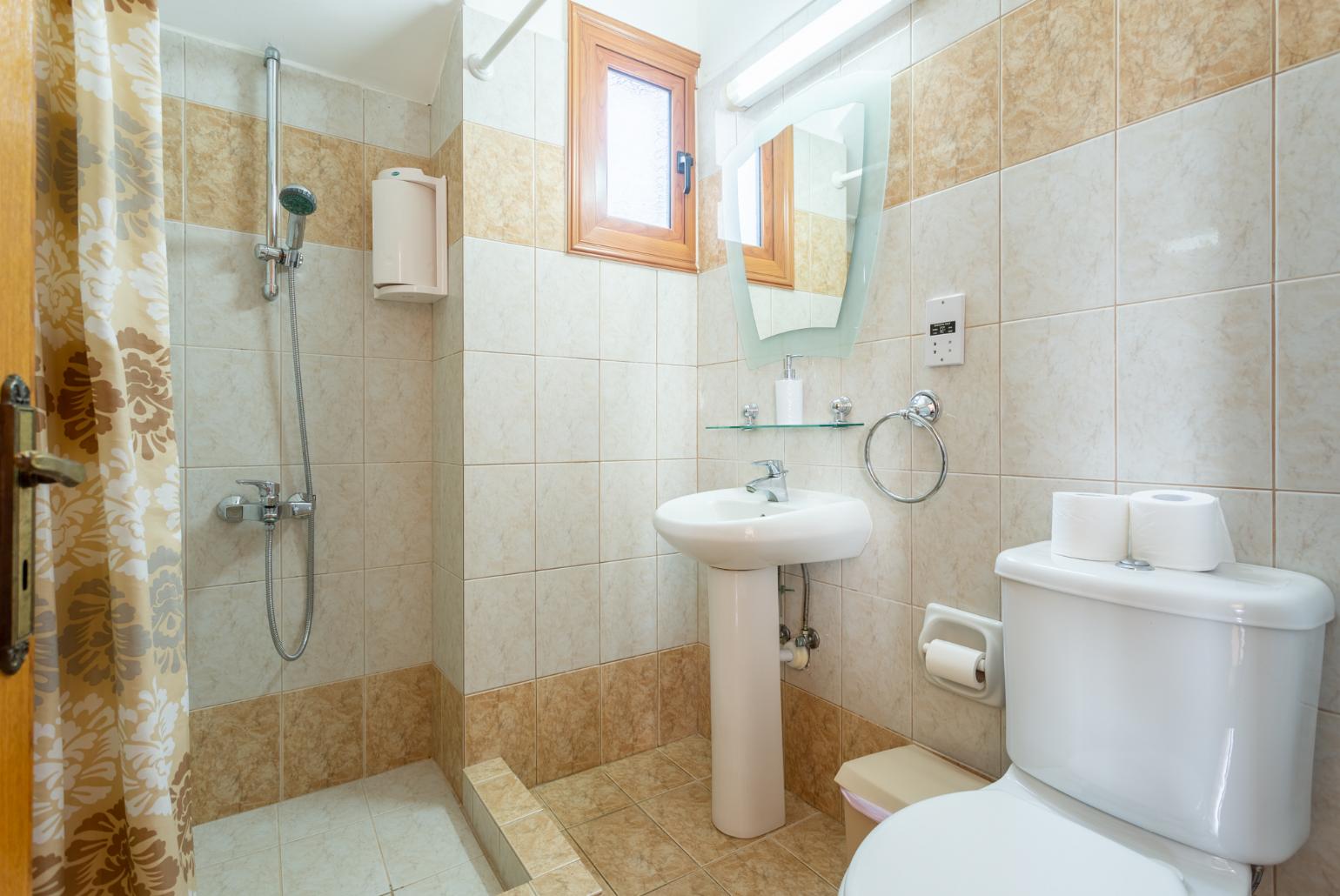 Family bathroom with shower