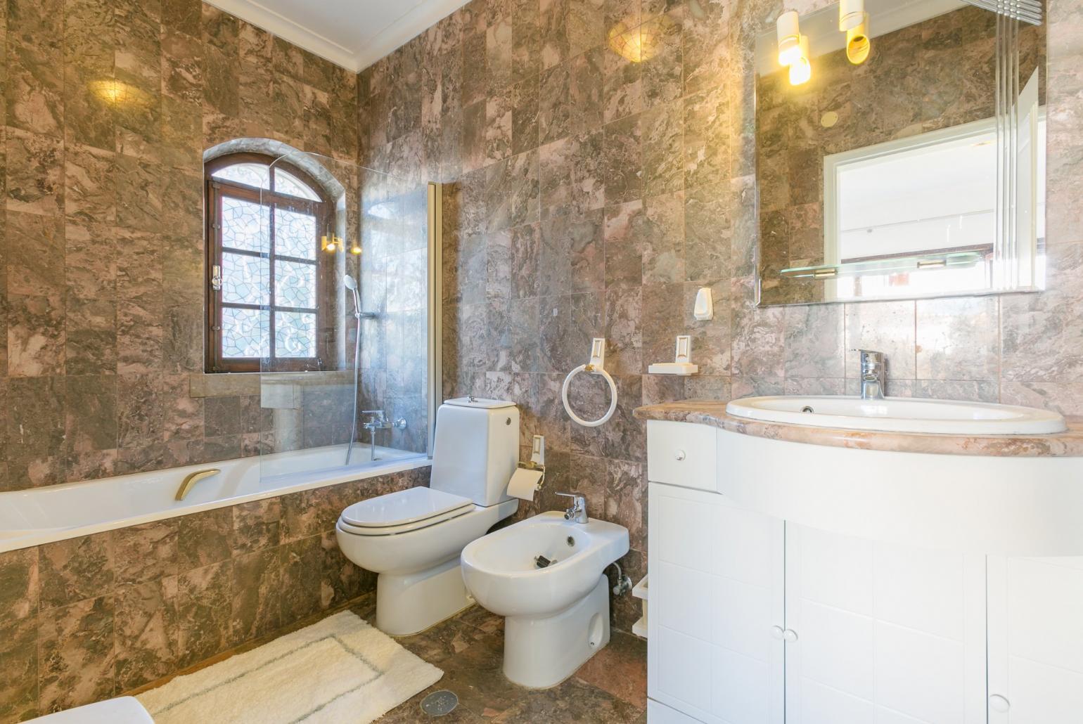 Bathroom with bathtub