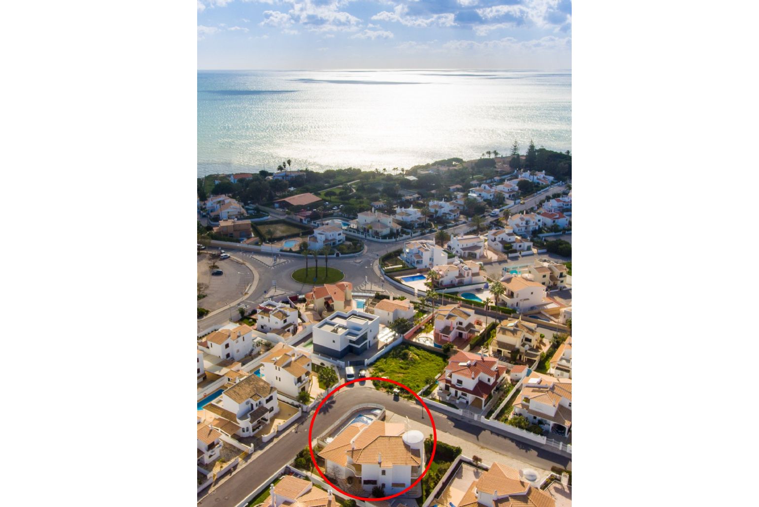 Location of the villa 