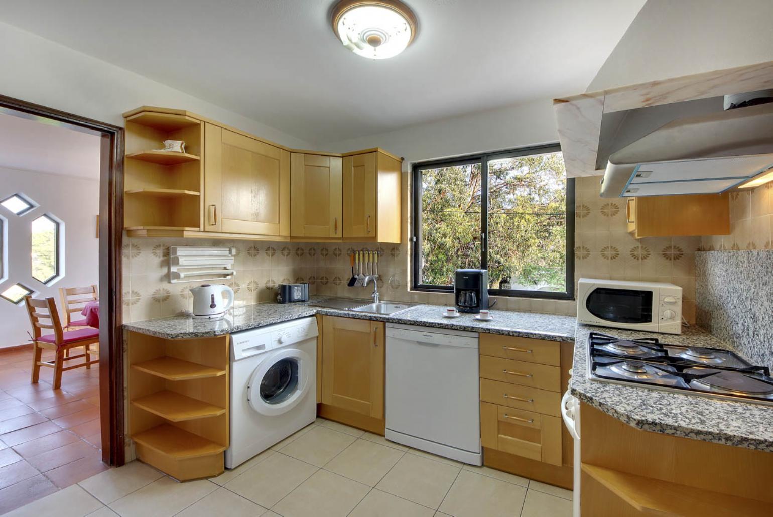 Fully equipped kitchen