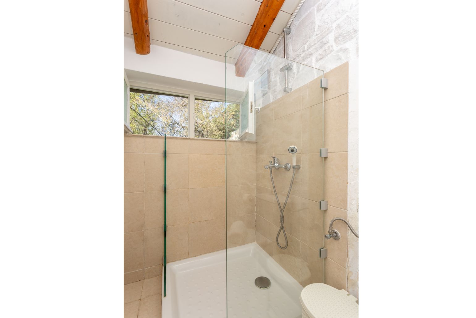 Family bathroom with shower