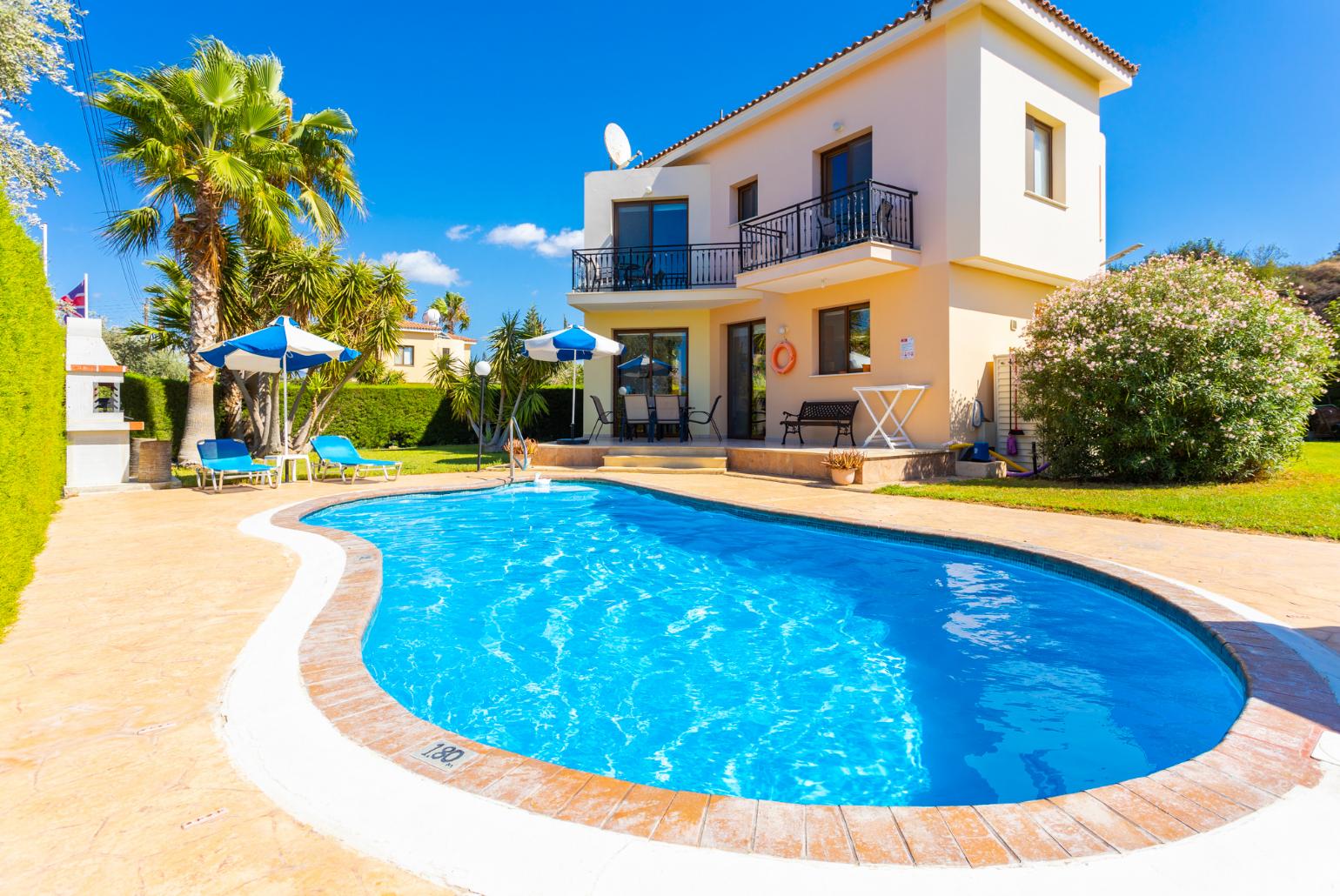 Beautiful villa with private pool, terrace, and garden