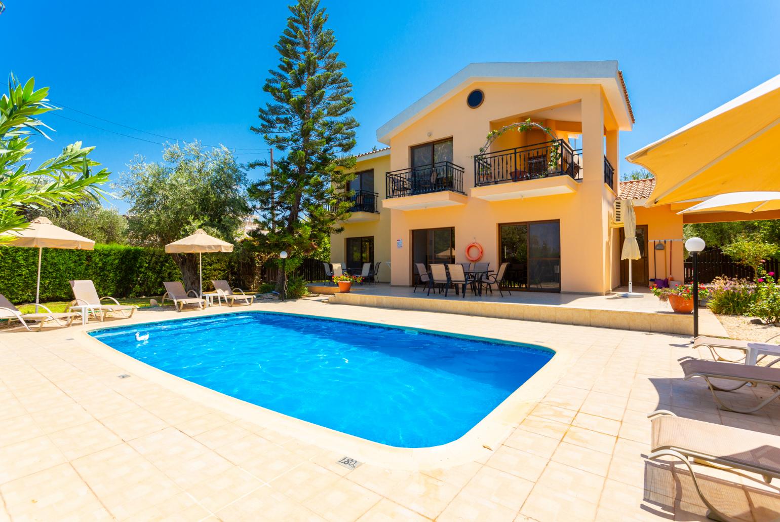 Beautiful villa with private pool, terrace, and garden