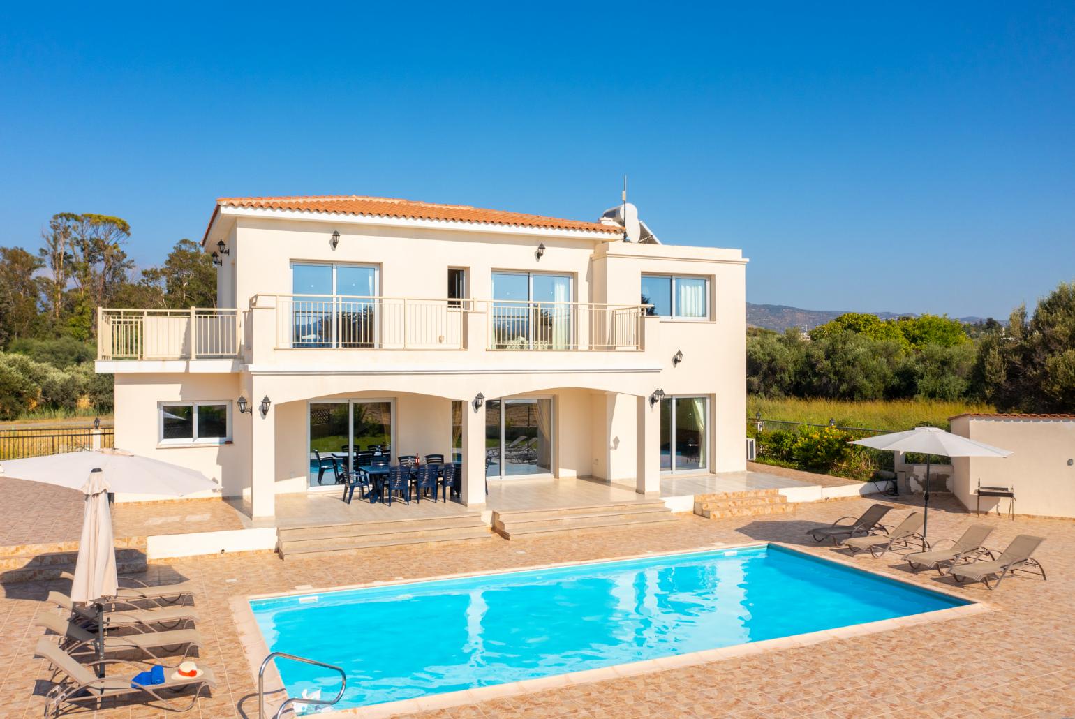 Beautiful villa with private pool, terrace, and garden