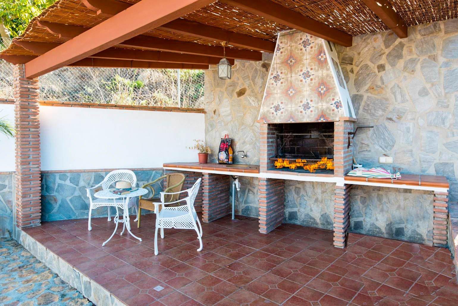 Terrace area with BBQ
