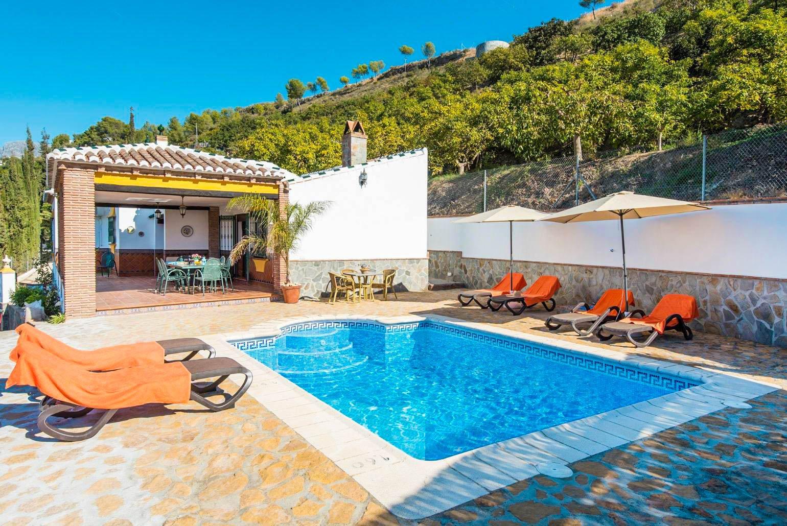 Beautiful villa with private pool and terrace