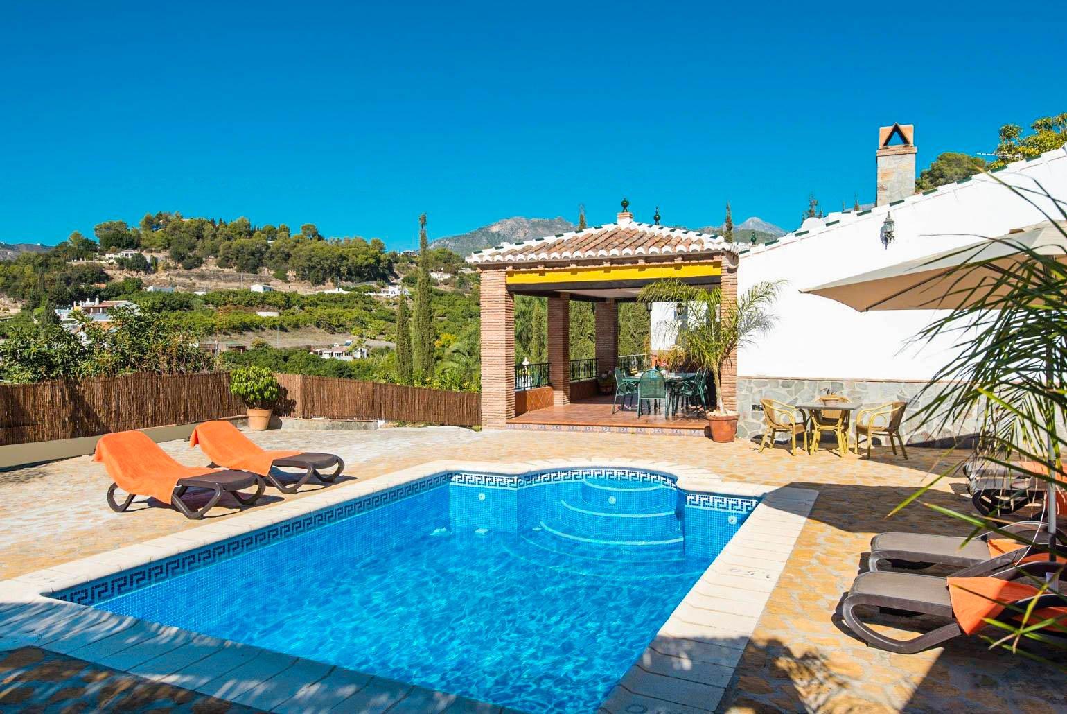 ,Beautiful villa with private pool and terrace