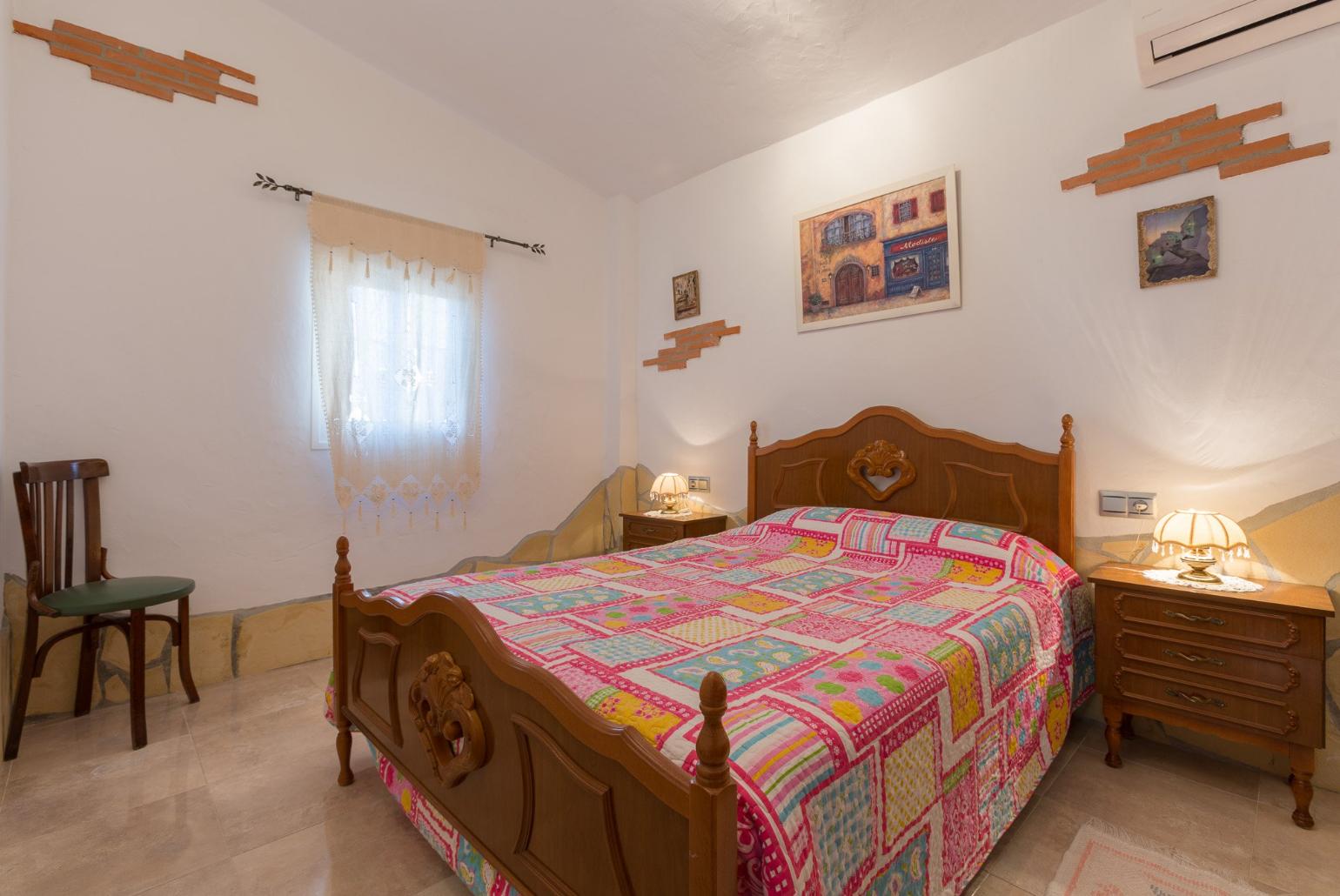 Double bedroom with A/C