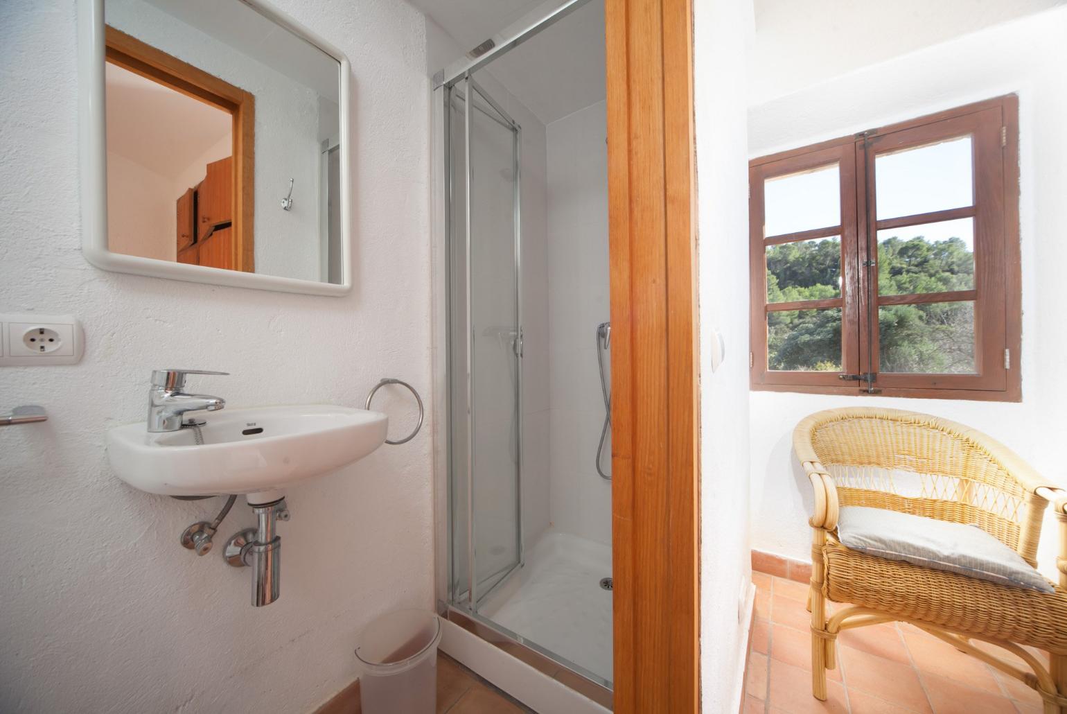 Bathroom with shower