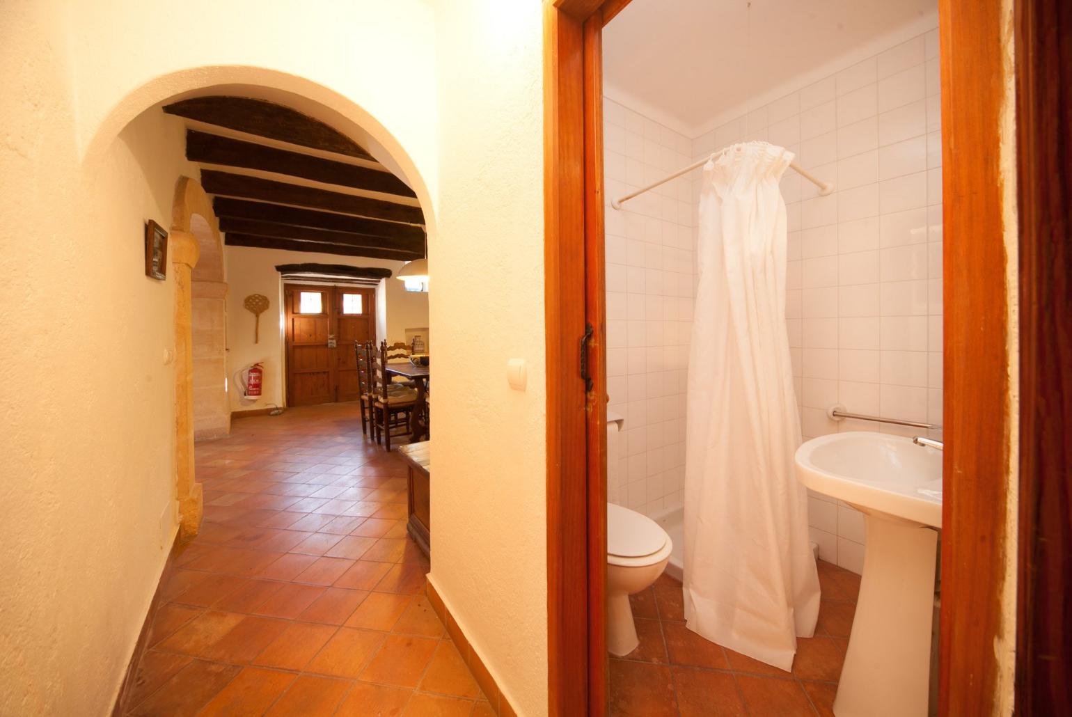 Bathroom with shower