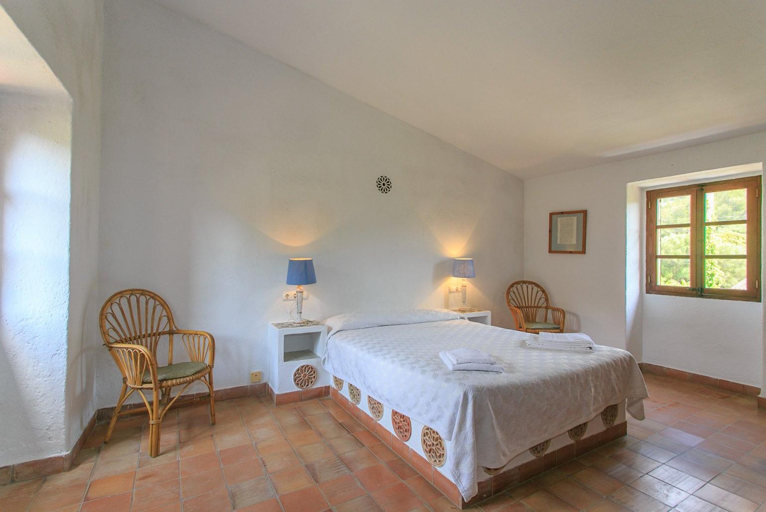 Double bedroom with A/C