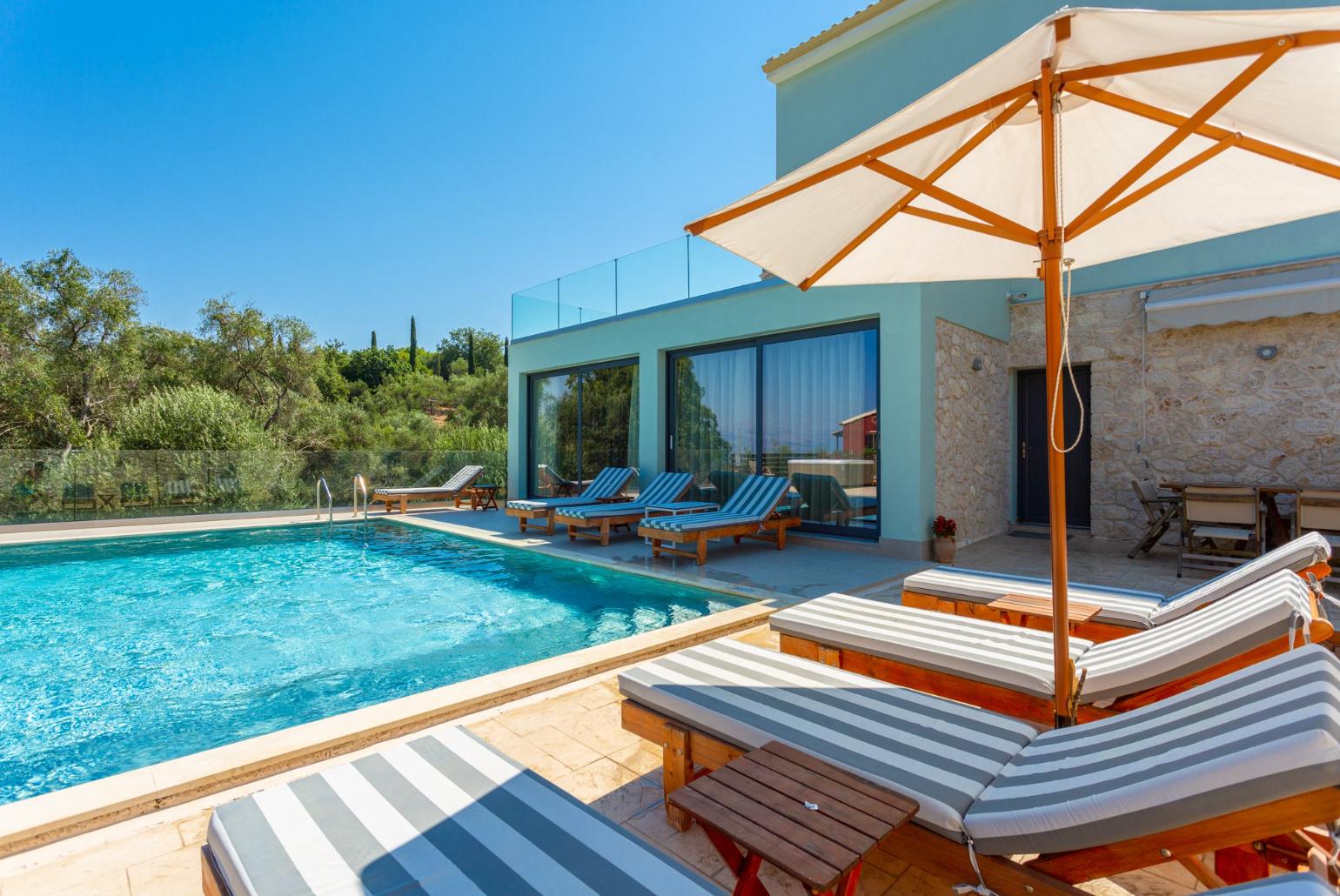 Beautiful villa with private pool and terrace