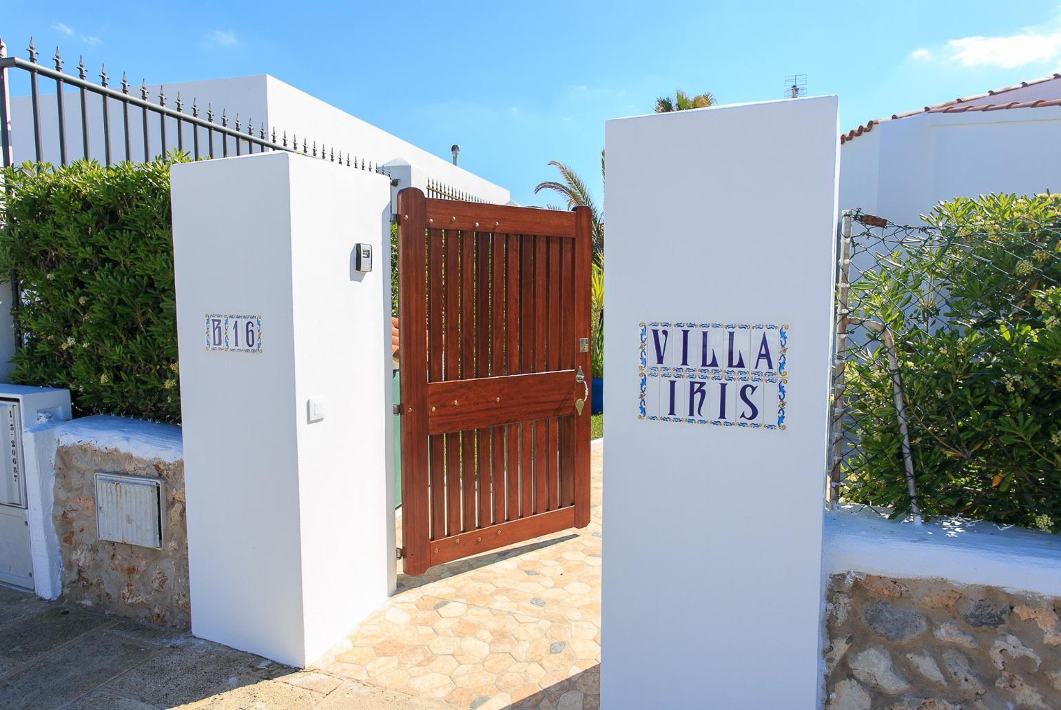 Villa Entrance