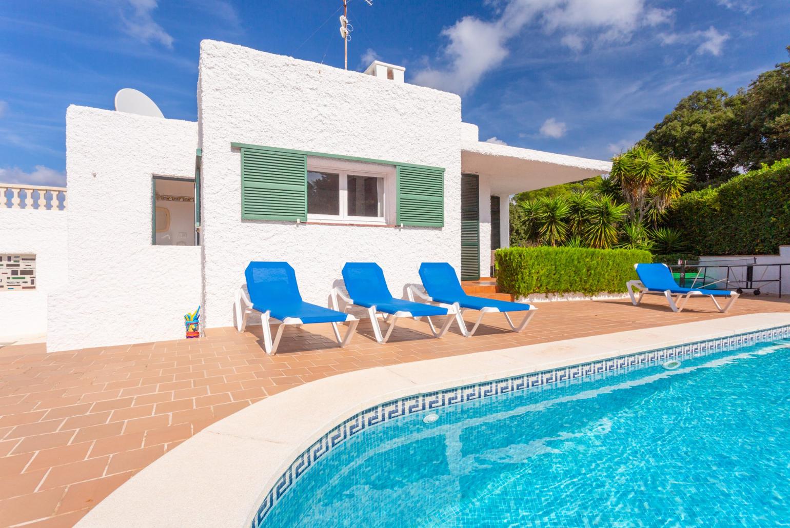 Beautiful villa with private pool and terrace