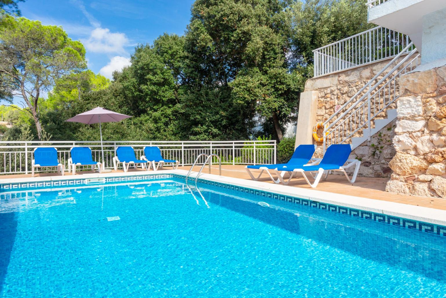 Private pool and terrace