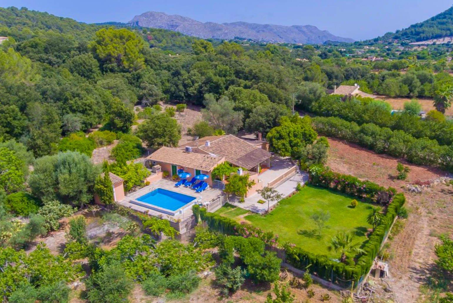 Beautiful Secluded Villa with Private Pool, Terrace and Garden area
