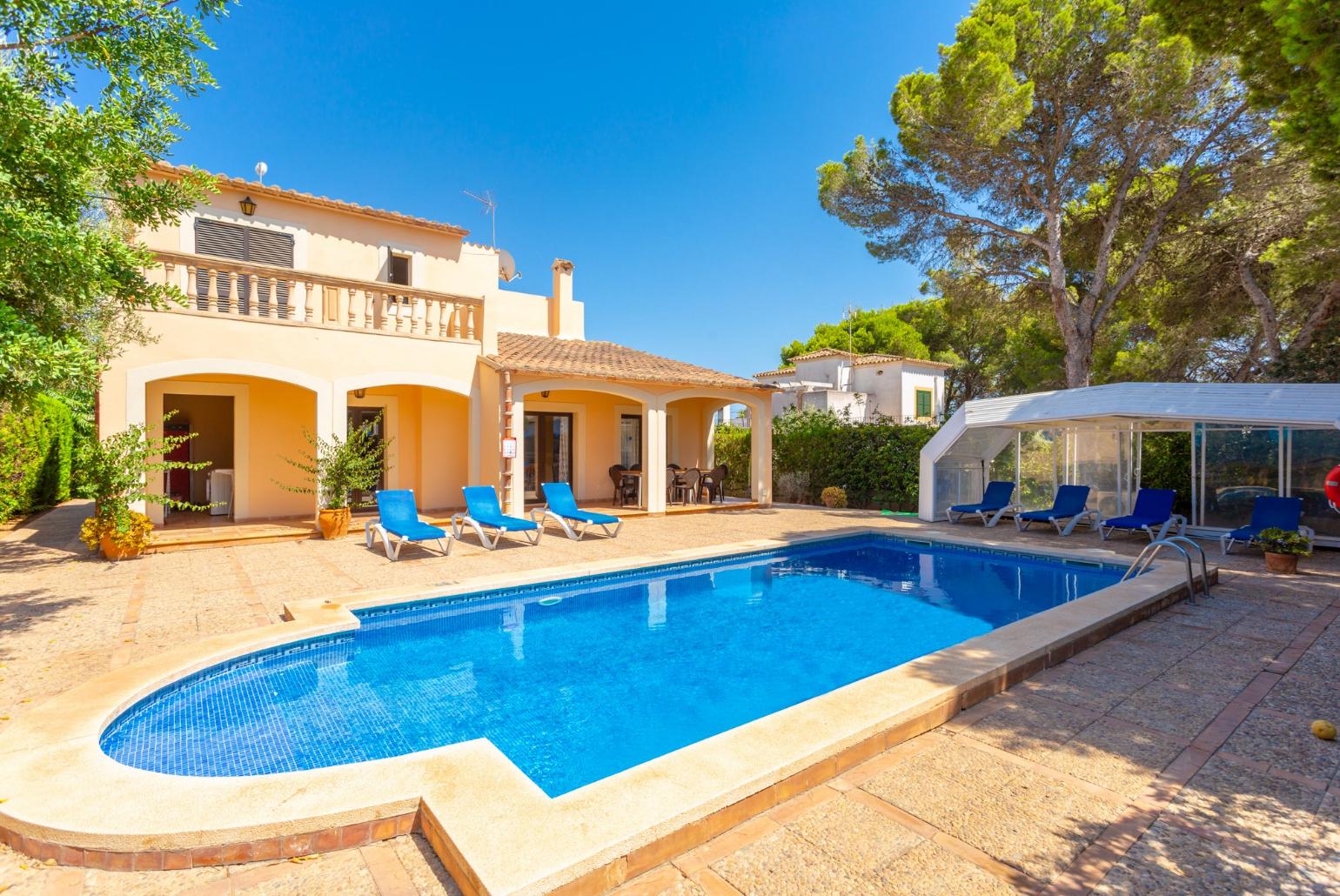 ,Beautiful villa with private pool and terrace