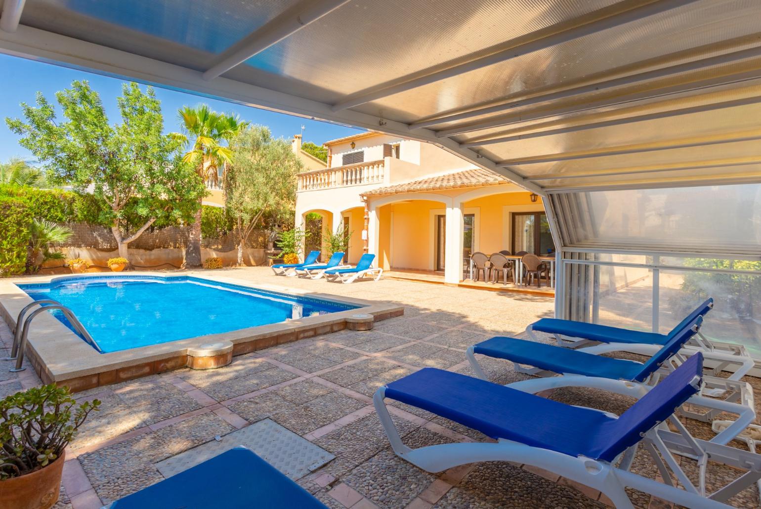 Beautiful villa with private pool and terrace