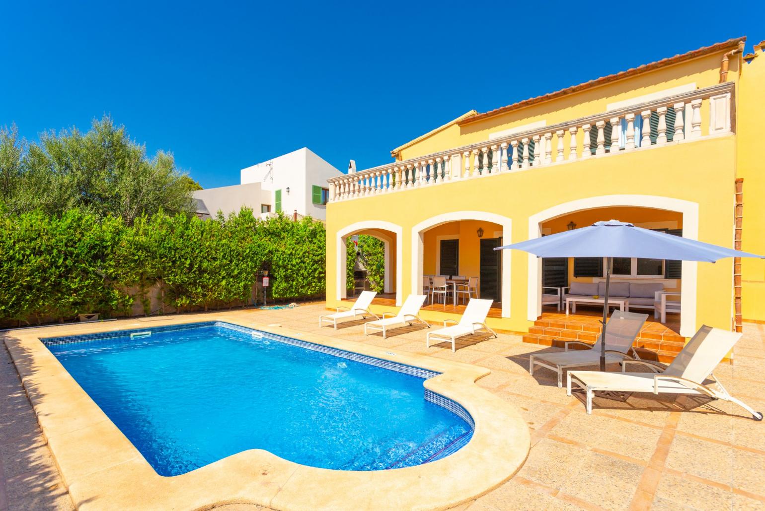 ,Beautiful villa with private pool and terrace