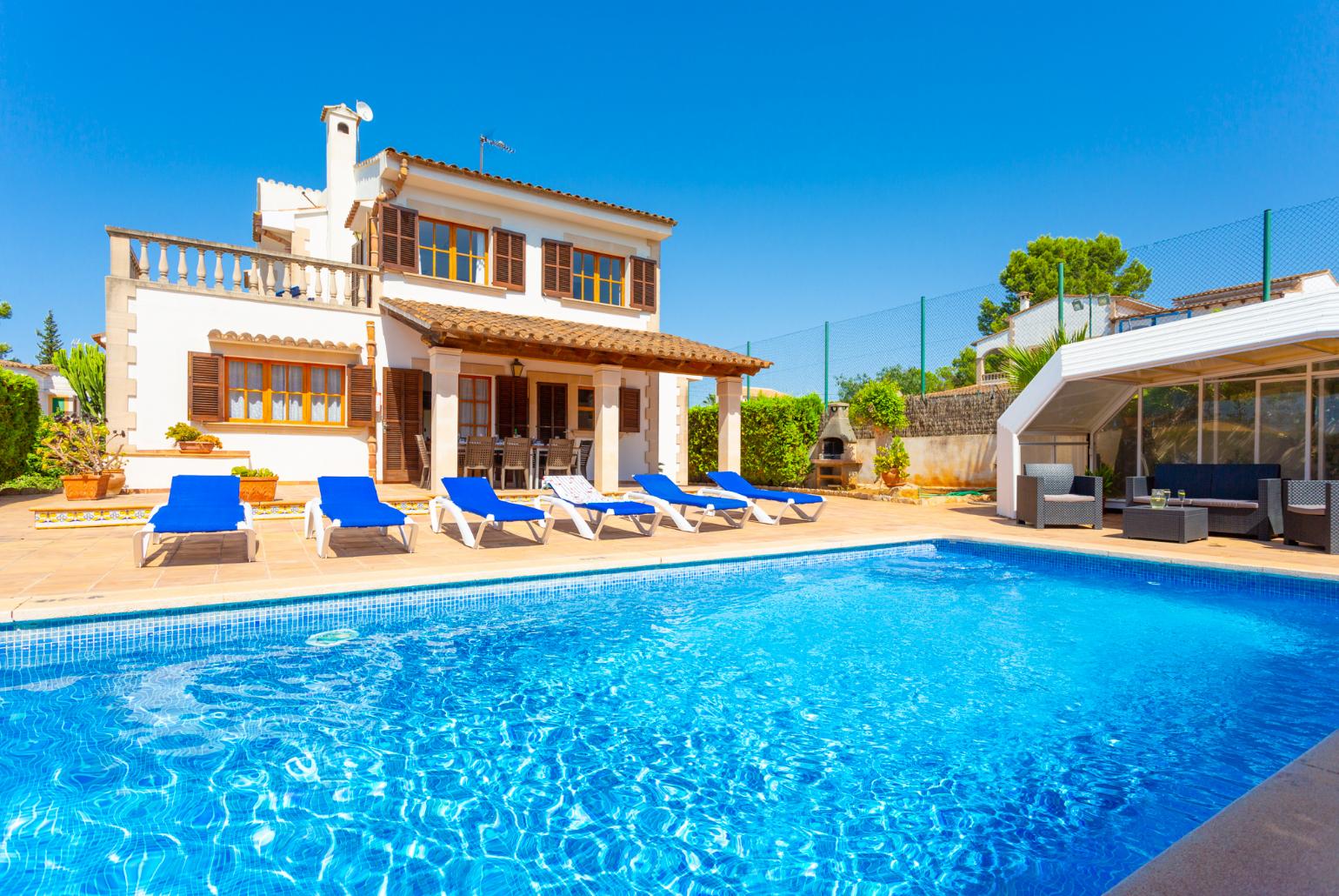 ,Beautiful villa with private pool and terrace