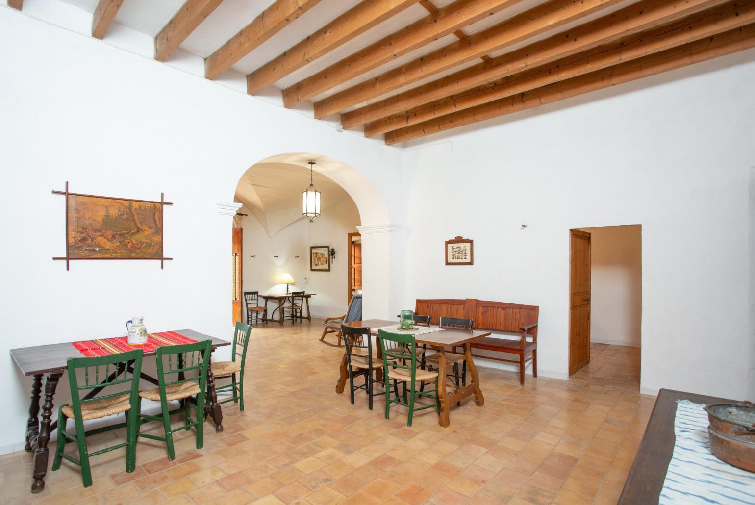 Dining area on ground floor