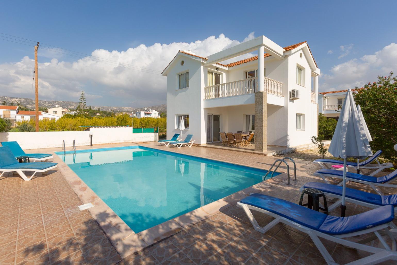 ,Beautiful villa with private pool and terrace