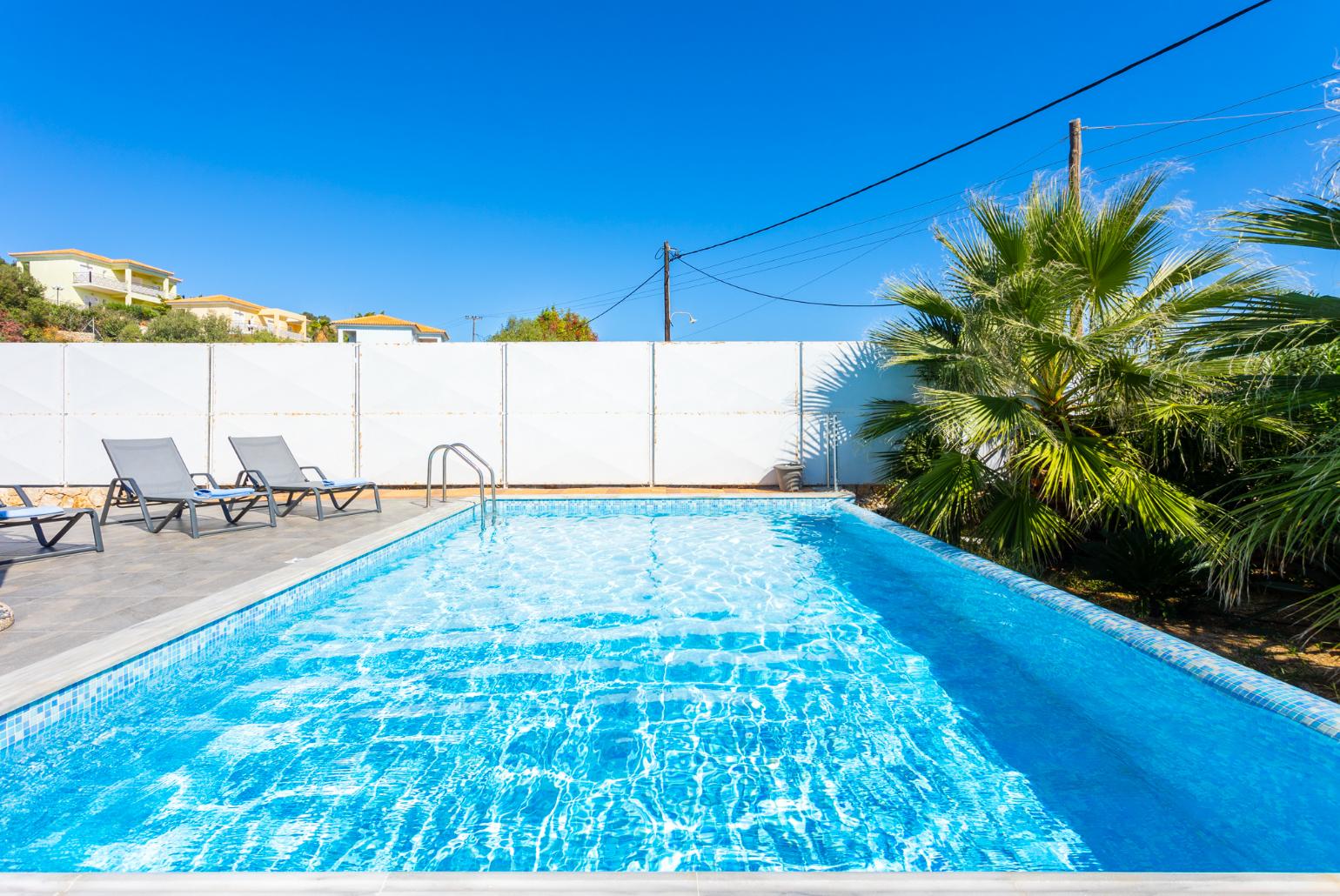 Private pool and terrace