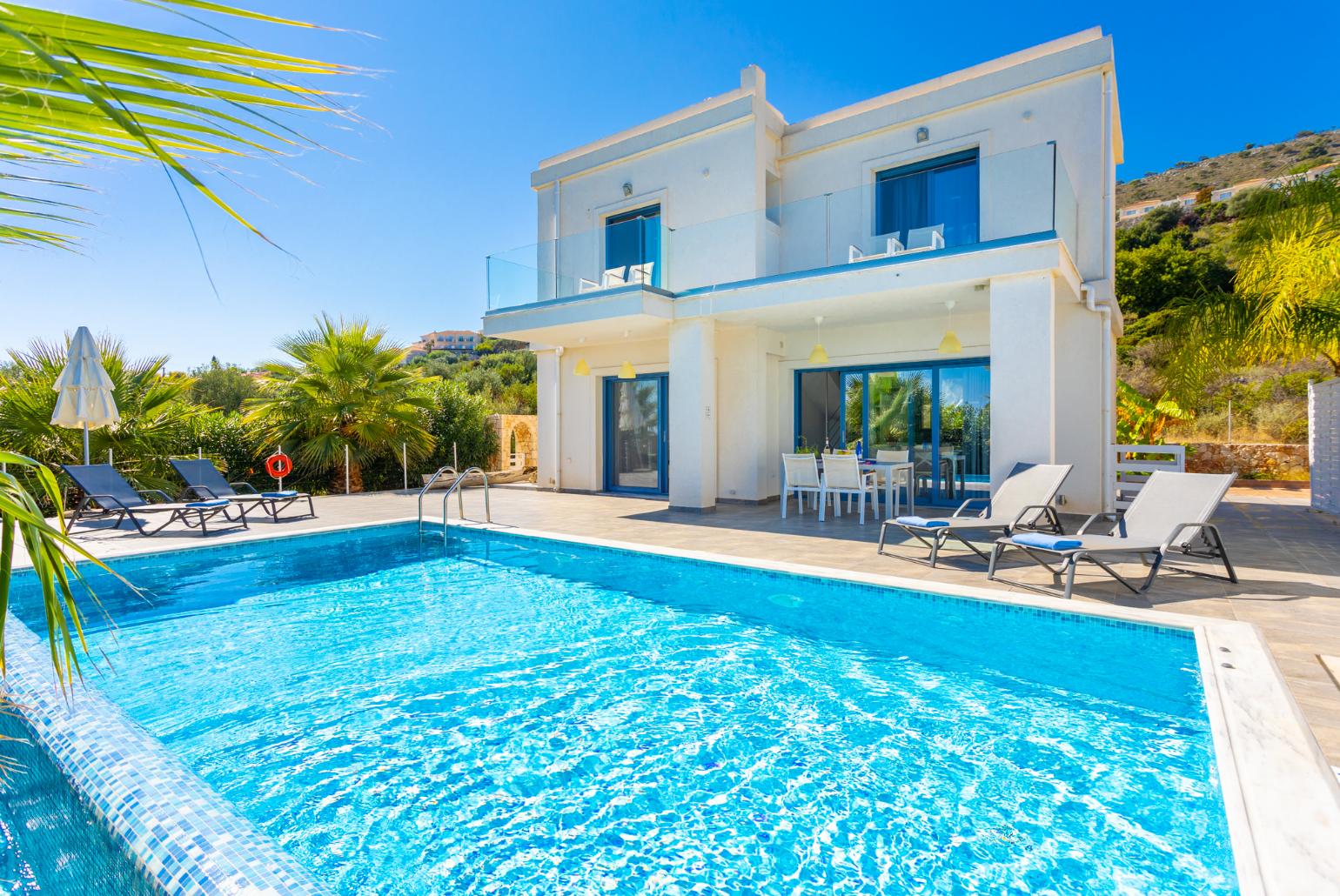 ,Beautiful villa with private pool and terrace