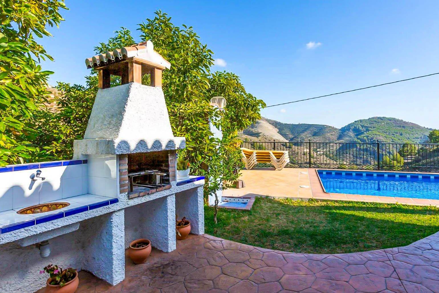 Terrace area with BBQ
