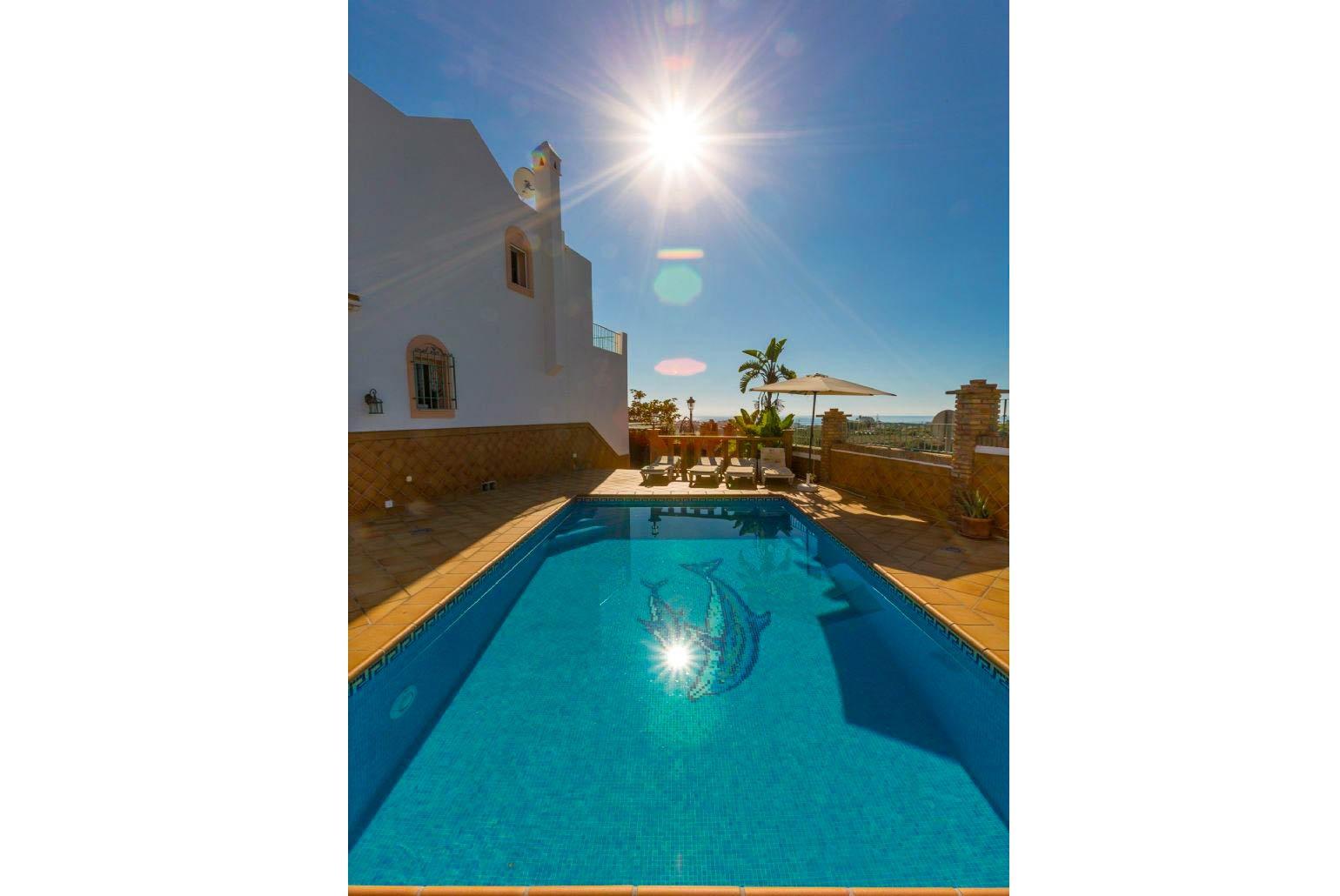 Private pool and terrace