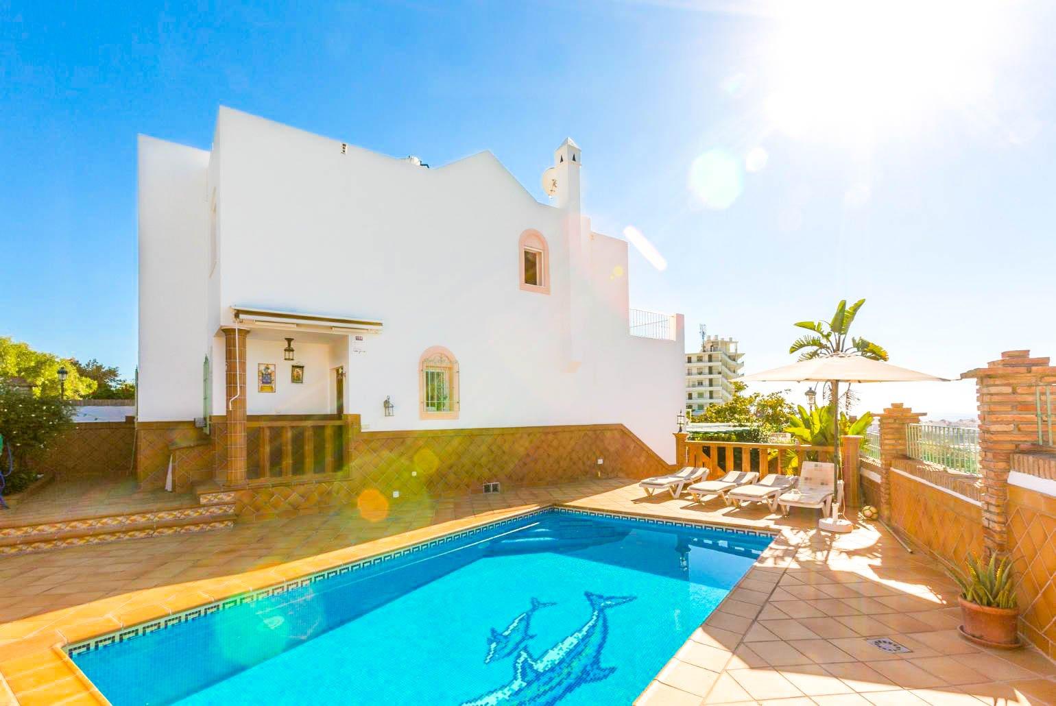 ,Beautiful villa with private pool and terrace