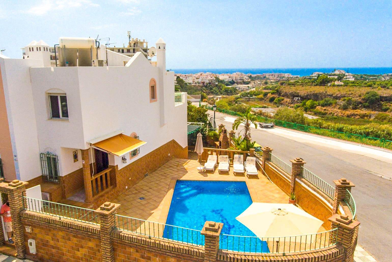 Private pool and terrace