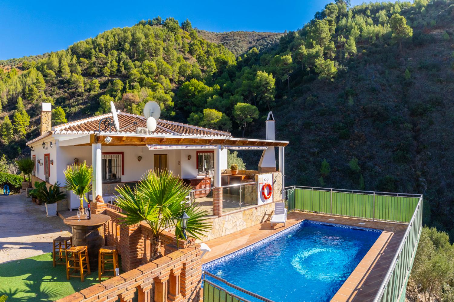 Beautiful villa with private pool and terrace with views
