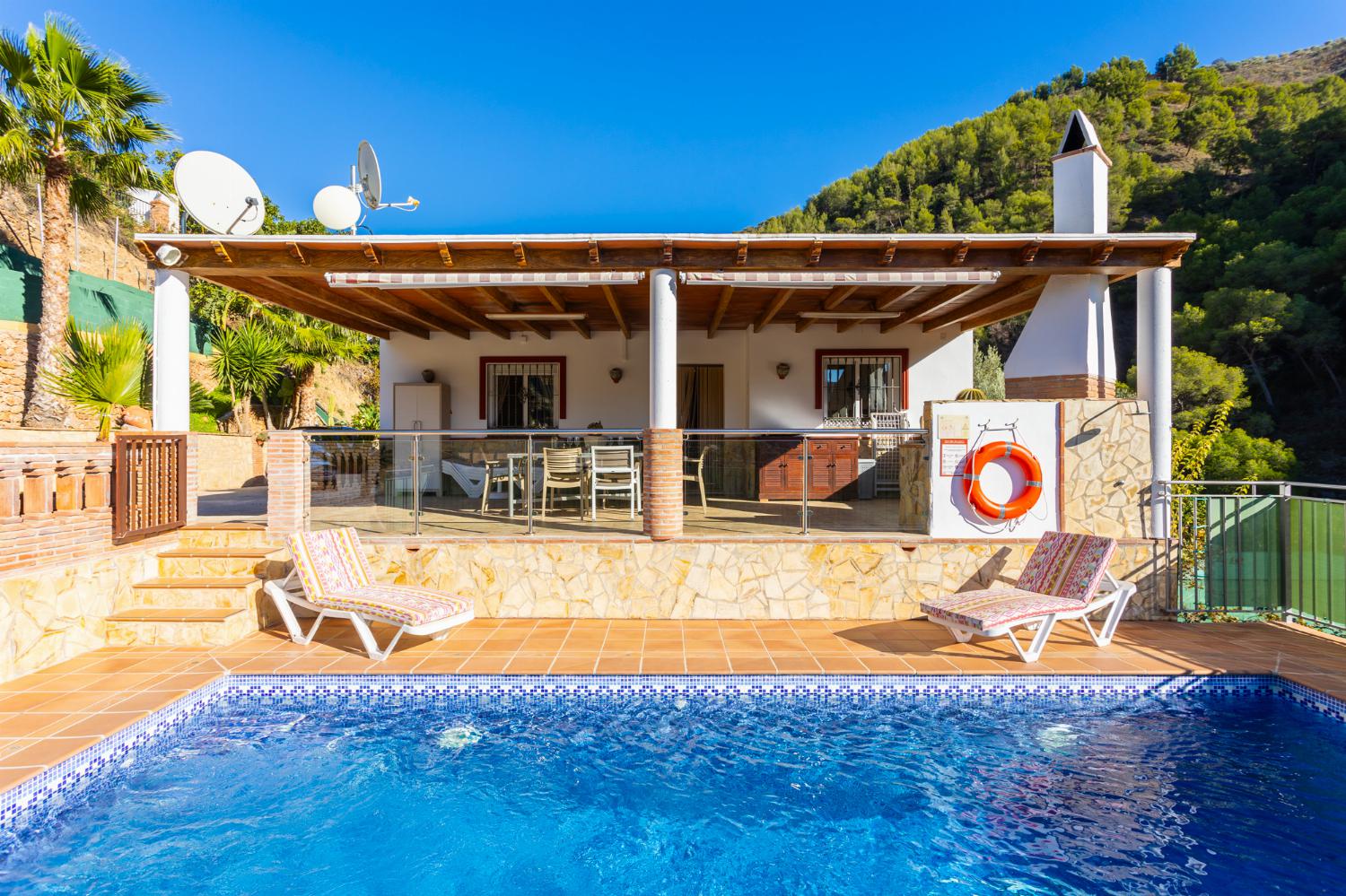 Beautiful villa with private pool and terrace with views