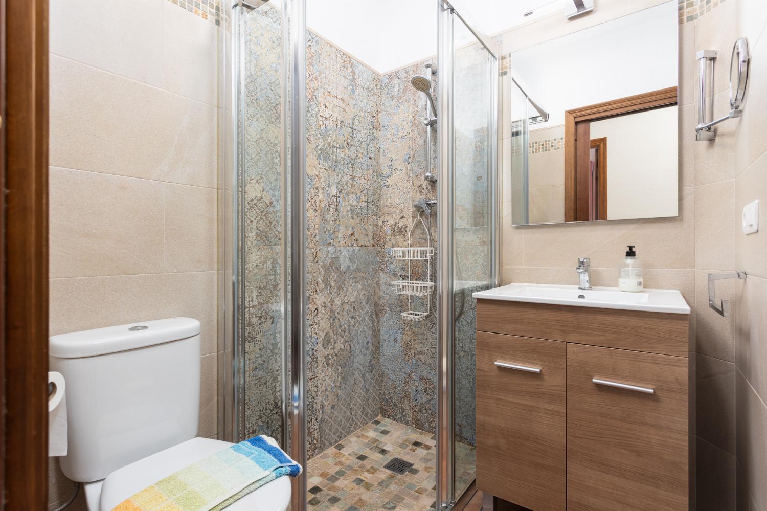 Family bathroom with shower